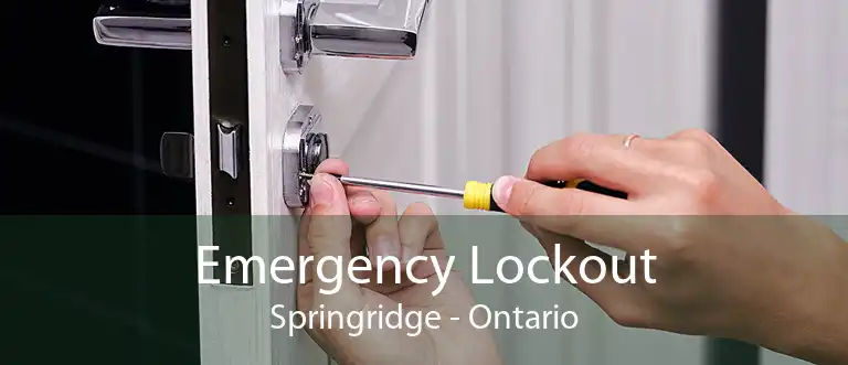 Emergency Lockout Springridge - Ontario