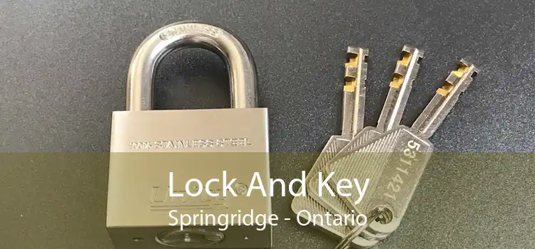 Lock And Key Springridge - Ontario